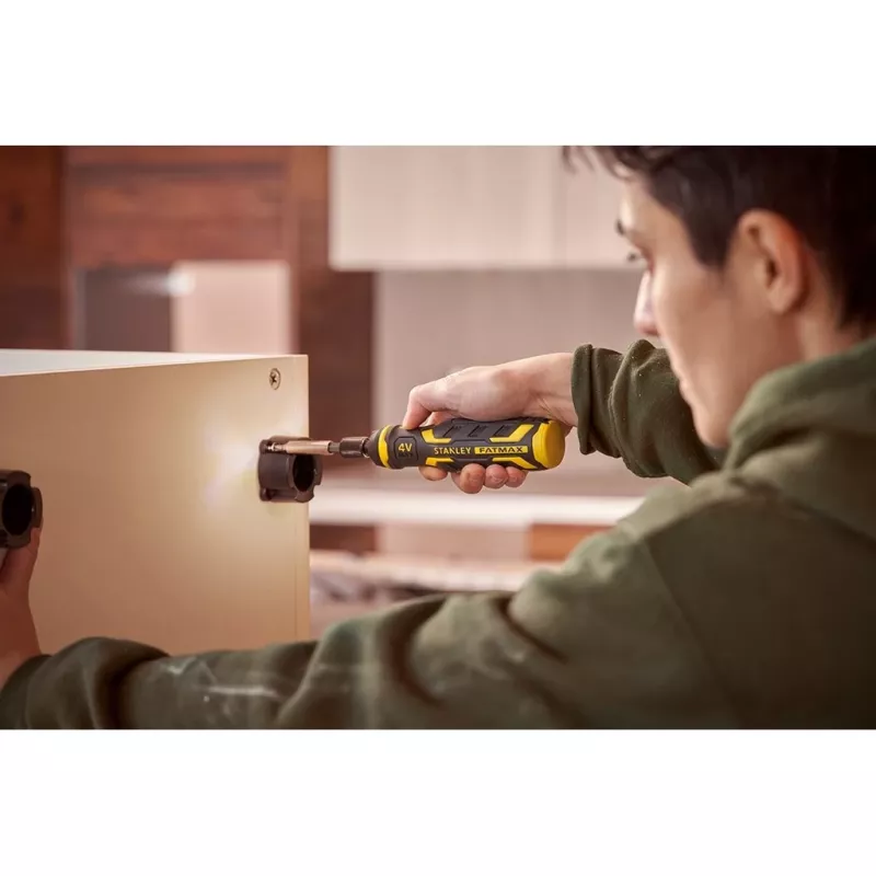 Stanley FatMax FMHT66719-0 atornillador inalámbrico 4V Power Assist con juego de puntas