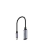 Adaptador USB-C a HDMI Cudy UH401 — 4K 60 Hz, HDMI 2.0, pantalla única, carcasa de aluminio
