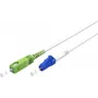 Goobay 59616 Cable de fibra óptica 30 m SC/APC LC/UPC FTTH OS2 blanco (59616)