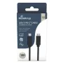 Cable TYPE-C MediaRange 2 m MRCS214 Negro Cable USB