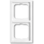 Marco embellecedor / tapa de interruptor Busch-Jaeger 1754-0-4236 blanco