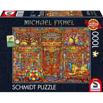 Michael Fishel: Menagerie de cristal, Puzzle 1000 piezas