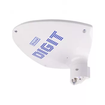 Antena DVB-T/T2 de banda ancha Telmor Activa 5G – interior/exterior, blanca