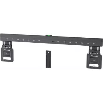 Soporte de pared fijo para TV WENTRONIC Goobay Ultraslim 70822 XL Negro para pantallas planas
