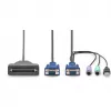 Conmutador KVM Digitus DS-72212 Puerto único