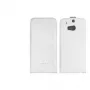 Nevox RELINO – funda plegable para móvil – cuero sintético PU – gris, blanco – para HTC One (M8)