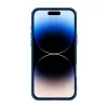Funda protectora Nillkin CamShield Pro para iPhone 16 Pro Max, azul, tapa deslizante para cámara