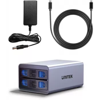 Carcasa externa para HDD/SSD SATA Unitek S1308A01-EU para unidades de 2,5