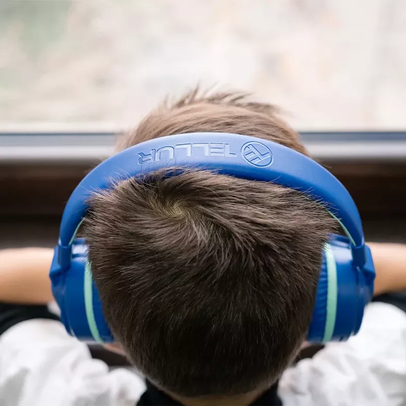 Auriculares Tellur Buddy Bluetooth Over-Ear Azul