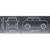 Set de construcción Cobi Youngtimer Collection Fiat 126p el 24531 — 150 piezas