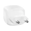 Belkin BoostCharge Pro - fuente de alimentación - GaN - 50 vatios - carga rápida - 2 puertos de salida (2 x USB-C)