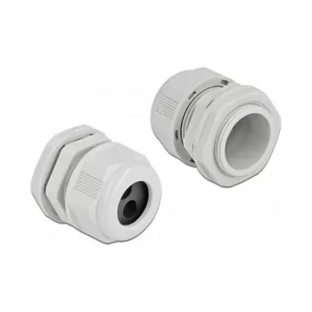 Prensaestopas DeLOCK 60372 gris plástico 2 uds.
