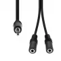 Cable ProXtend 3-Pin a 2×2-Pin M32XM2F-002, 1 m, 18 AWG