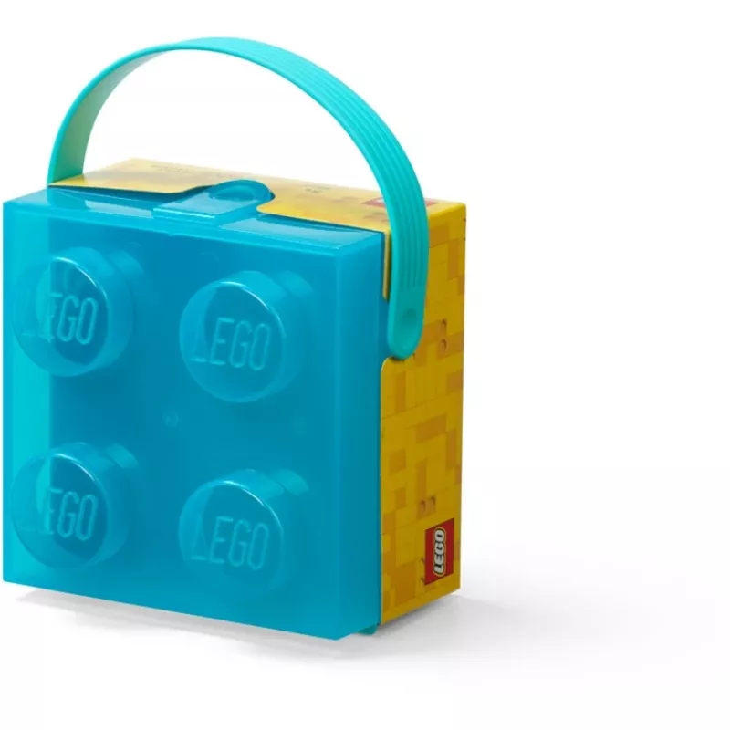 Caja de almacenamiento LEGO con asa