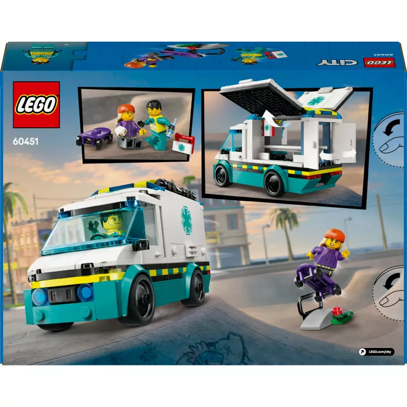 LEGO CITY 60451 Ambulancia