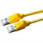 Datwyler DATWYLER - cable de parcheo - RJ-45 (M) - RJ-45 (M) - 3 m - cable SSTP - CAT 6 - libre de halógenos - amarillo (21.05.0032)