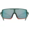 Gafas multisport UVEX sportstyle 235 — unisex, montura semial aire, verde/rojo