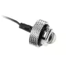 Tapón de cierre XSPC ARGB LED, G1/4, 5V 3Pin - cromado