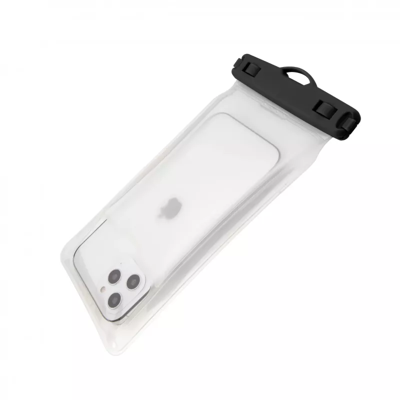 Funda universal impermeable protectora para móvil FIXED Fixed Float — Negro, talla universal, funda impermeable