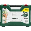 Juego de brocas / puntas V-Line TIN, 91 piezas, juego de brocas y puntas (Verde)