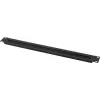 Barra de gestión de cables helos 328897 1U negro 48,3 cm