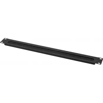 Barra de gestión de cables helos 328897 1U negro 48,3 cm