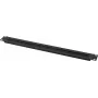 Barra de gestión de cables helos 328897 1U negro 48,3 cm