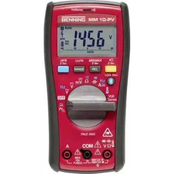 Benning MM 10-PV multímetro digital de mano registrador de datos CAT IV 600 V pantalla (cuentas): 6000 (044089)