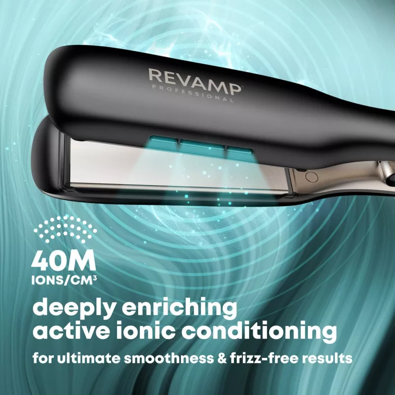 Plancha de pelo Revamp ST-3000-EU — alisador de pelo, placas anchas