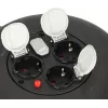 Alargador de corriente Brennenstuhl 1093900600 10m 3 tomas de corriente para interior negro