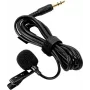 Micrófono de corbata Omnitronic FAS 13063455 para transmisor de petaca, clip-on, omnidireccional