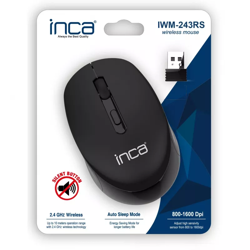 Ratón Inca IWM-243RS Wireless