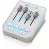 Mezclador de audio TC-Helicon GO XLR Mini-WH blanco — mezclador USB vocal/interfaz compacto para streaming