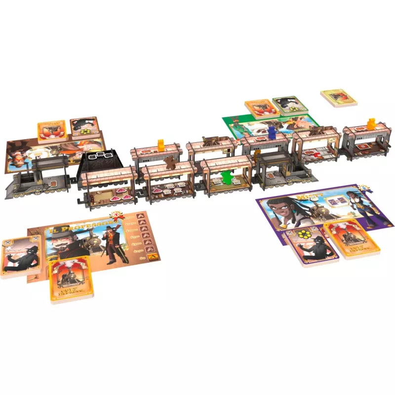 Colt Express - Gepanzerter Zug & Wachposten, expansión de juego de mesa