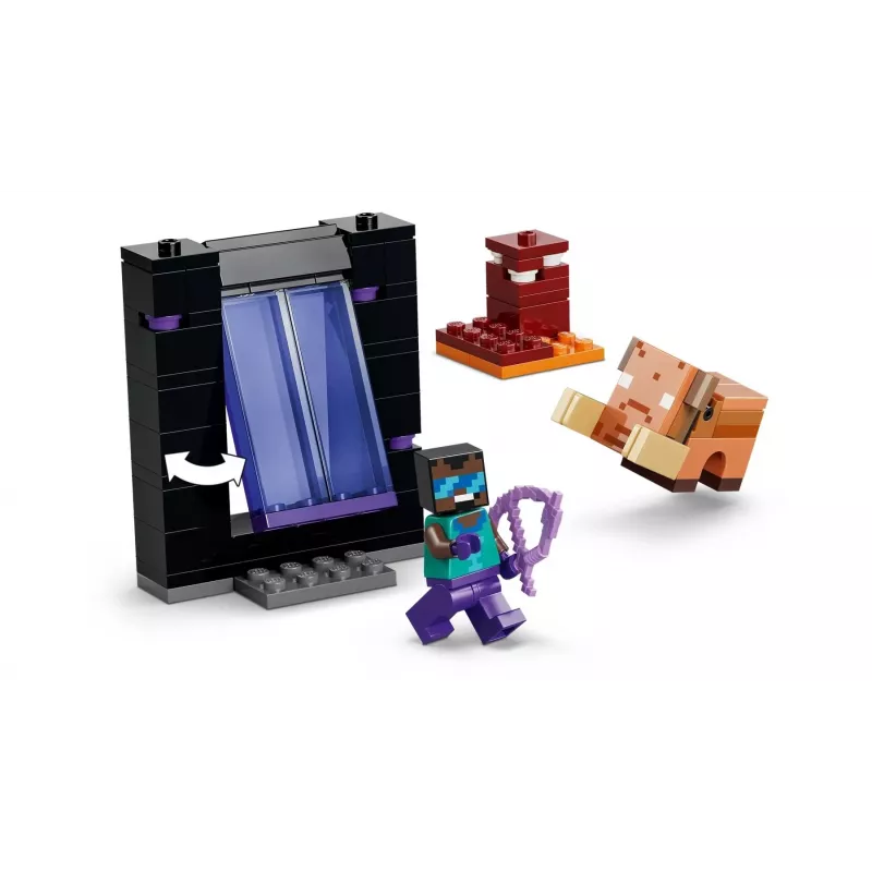LEGO MINECRAFT 21584 Viaje por el portal del Nether y del End