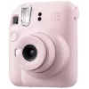Cámara instantánea Fujifilm Instax Mini 12 Rosa — imagen 86×54 mm, película 62×46 mm, distancia focal 60 mm