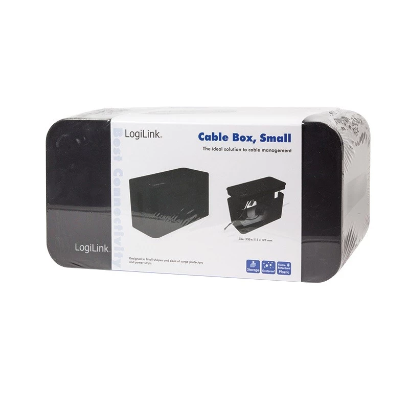 Caja organizadora de cables LogiLink KAB0060 negra
