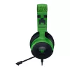 Auriculares gaming con cable Razer Kraken V4 X — supraurales, 20–20000 Hz, cable de 1,8 m, 310 g, negro/verde
