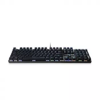 Teclado GS101 negro/plata/MRGS101-UK Mediarange
