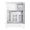 Caja Gamemax | T20 WH | Blanco | M-ATX | Fuente de alimentación no incluida