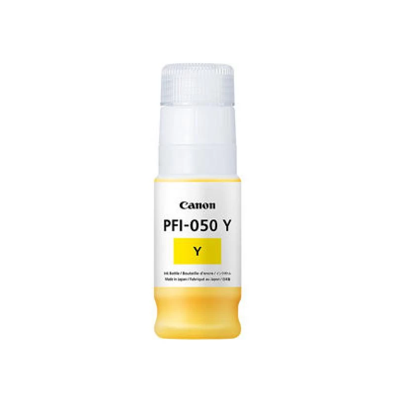 Canon PFI-050 Y cartucho de tinta 1 ud. original amarillo