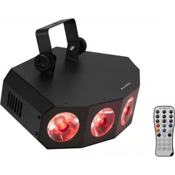 Efecto de luz LED EUROLITE SCY-500 QCL mezcla de colores RGB, modelo 51918674