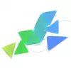 Paneles LED triangulares Nanoleaf NL47-0002TW-9PK — set de 9 paneles de pared RGB, con cable, blanco