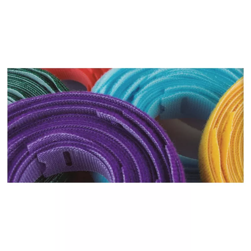 Brida para cables reutilizable Velcro ONE-WRAP 200×13 mm negro, polipropileno, pack de 25