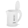 Mesko Hervidor de agua | MS 1376 | Eléctrico | 850 W | 0,8 L | Plástico | Base giratoria 360° | Blanco