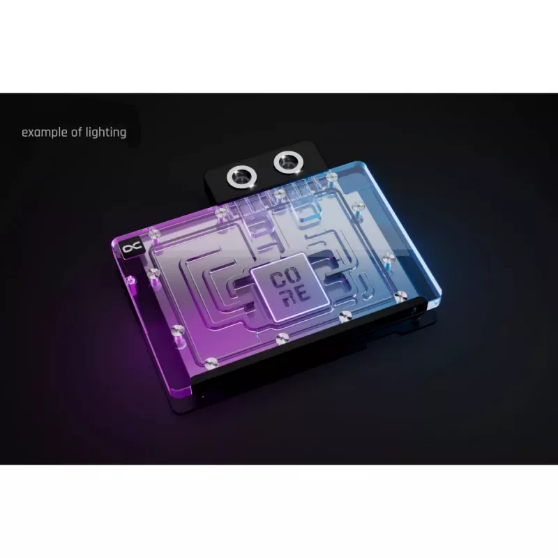 Bloque de agua para GPU Alphacool Core GeForce RTX 5080 ARGB con backplate