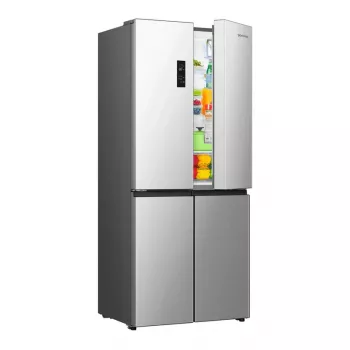Gorenje HZSF46962 NRM819E61X G600, Gris, Acero, Vidrio, 460 L, SN-N, C
