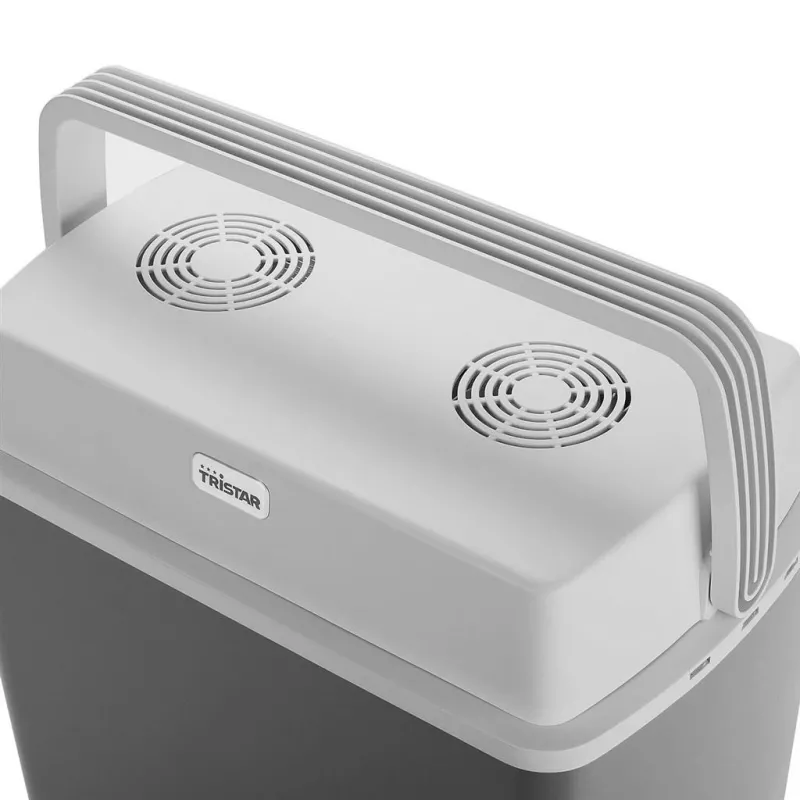 Nevera portátil Tristar KB-7424 22L Eléctrica 12V Negro Blanco