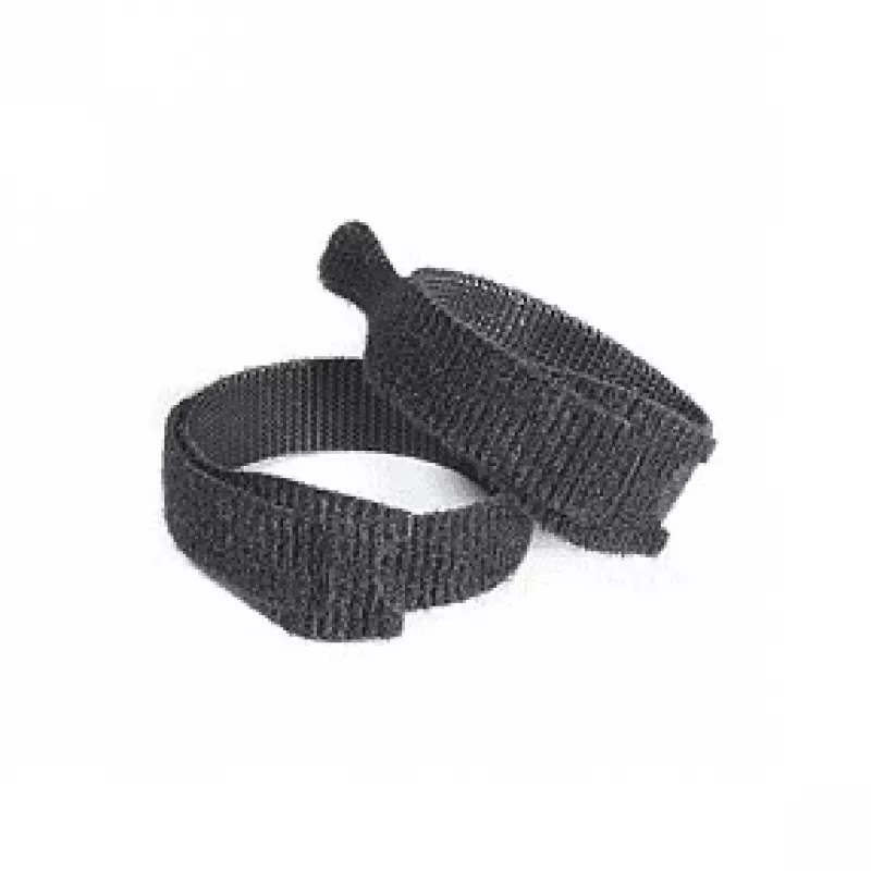 VELCRO VEL-EC60388 - Bridas con cierre de velcro - Velcro - negro - 20 cm - 12 mm - 6 uds.
