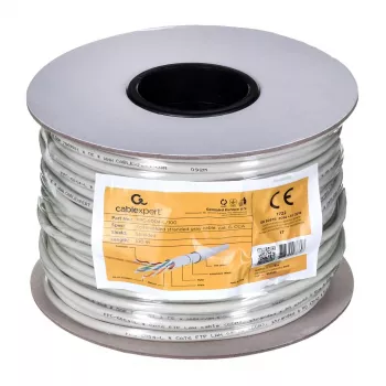 Cable de red Gembird CAT6 FTP 100 m gris F/UTP (FTP)